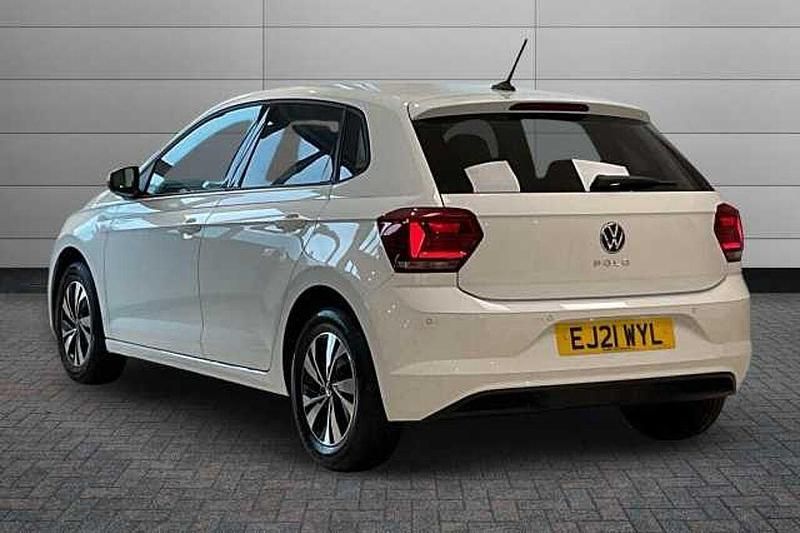 Used VW Polo Match 95 HP (69 kW) 2021 White Hatchback