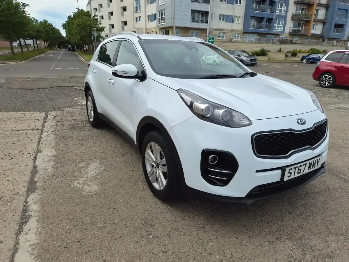 Used Kia Sportage 136 HP (100 kW) 2018 White SUV