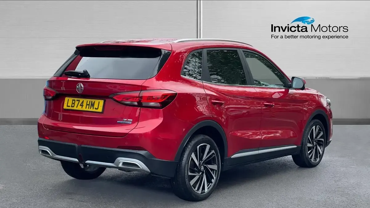 Used MG ZS Trophy 196 HP (144 kW) 2024 Red SUV