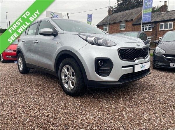 Silver Used 2016 Kia Sportage 2 SUV | £12,295 - Image 1/1