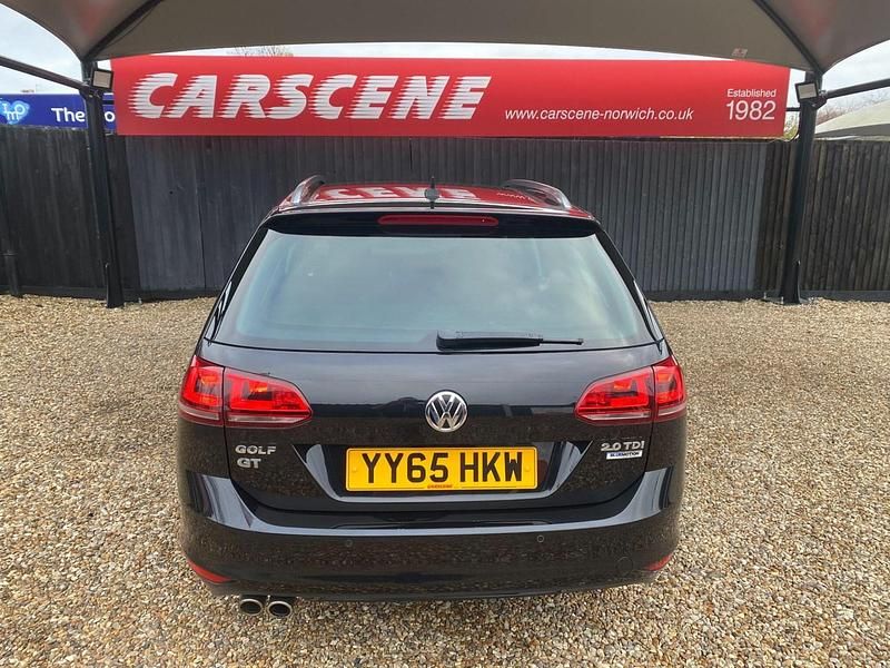 Used VW Golf VII GT 2015 Black Estate