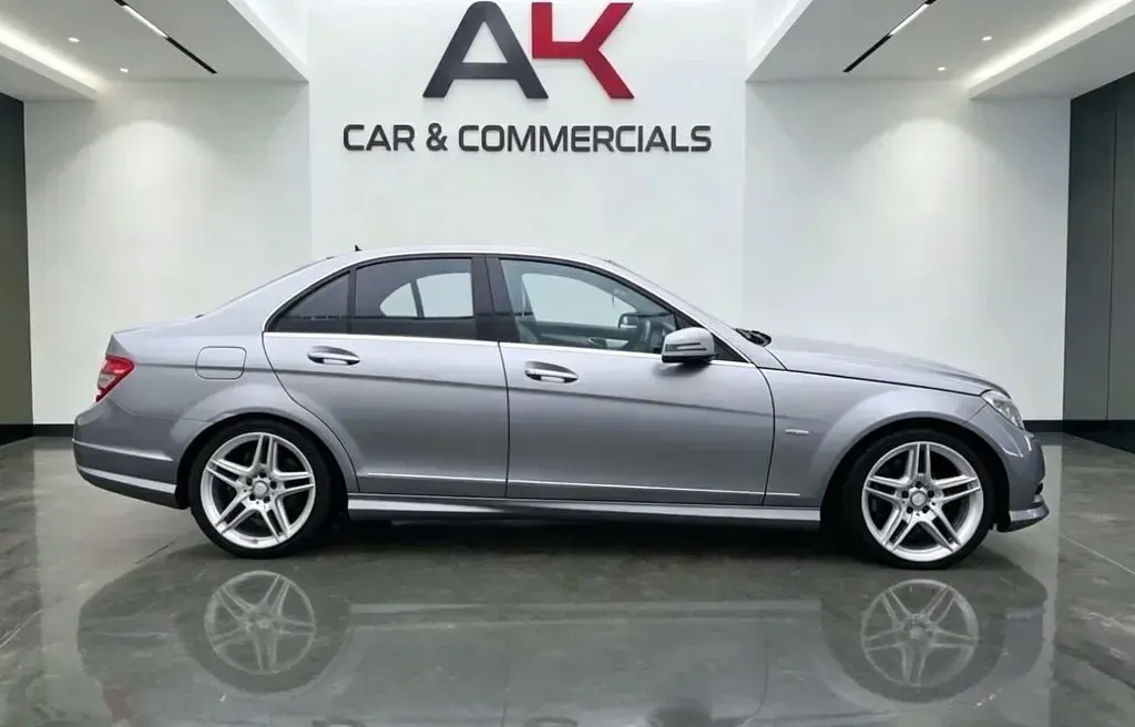 Used Mercedes C220 2009 Silver Sedan