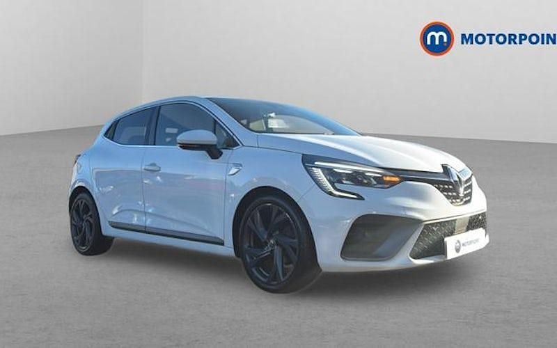 Used Renault Clio V Iconic 101 HP (74 kW) 2020 White Hatchback