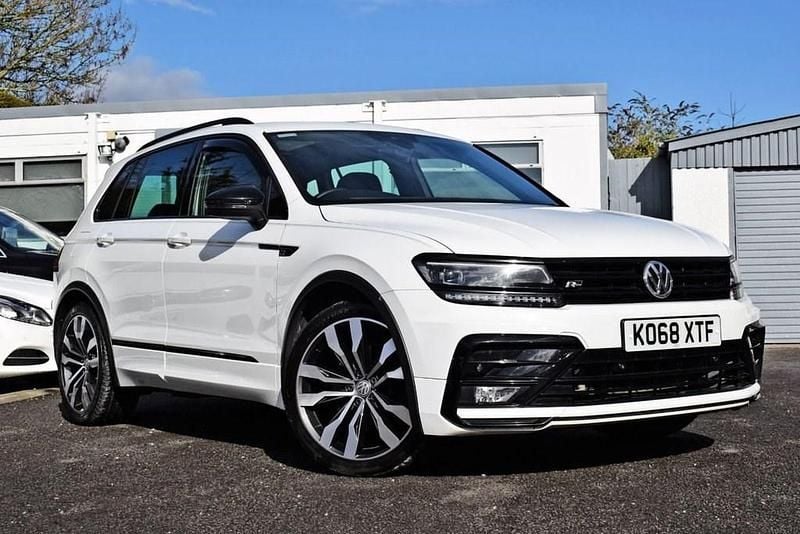 Used VW Tiguan R-line 190 HP (139 kW) 2019 White SUV