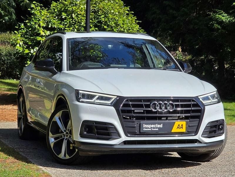 White Used 2020 Audi Q5 Advanced SUV | £28,750 (Good price) - Image 1/4