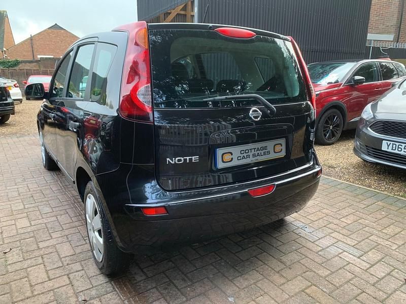 Used Nissan Note Visia 2009 Black Hatchback