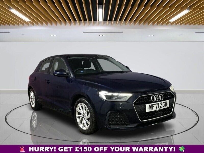 Blue Used 2021 Audi A1 Sportback Sport Hatchback | £16,349 (Fair price) - Image 1/3