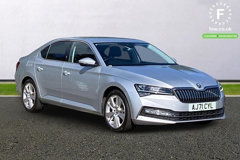 Used Skoda Superb SE L 2021 Silver Hatchback