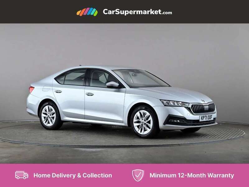 Silver Used 2022 Skoda Octavia SE Technology Hatchback | £12,897 (Good price) - Image 1/4