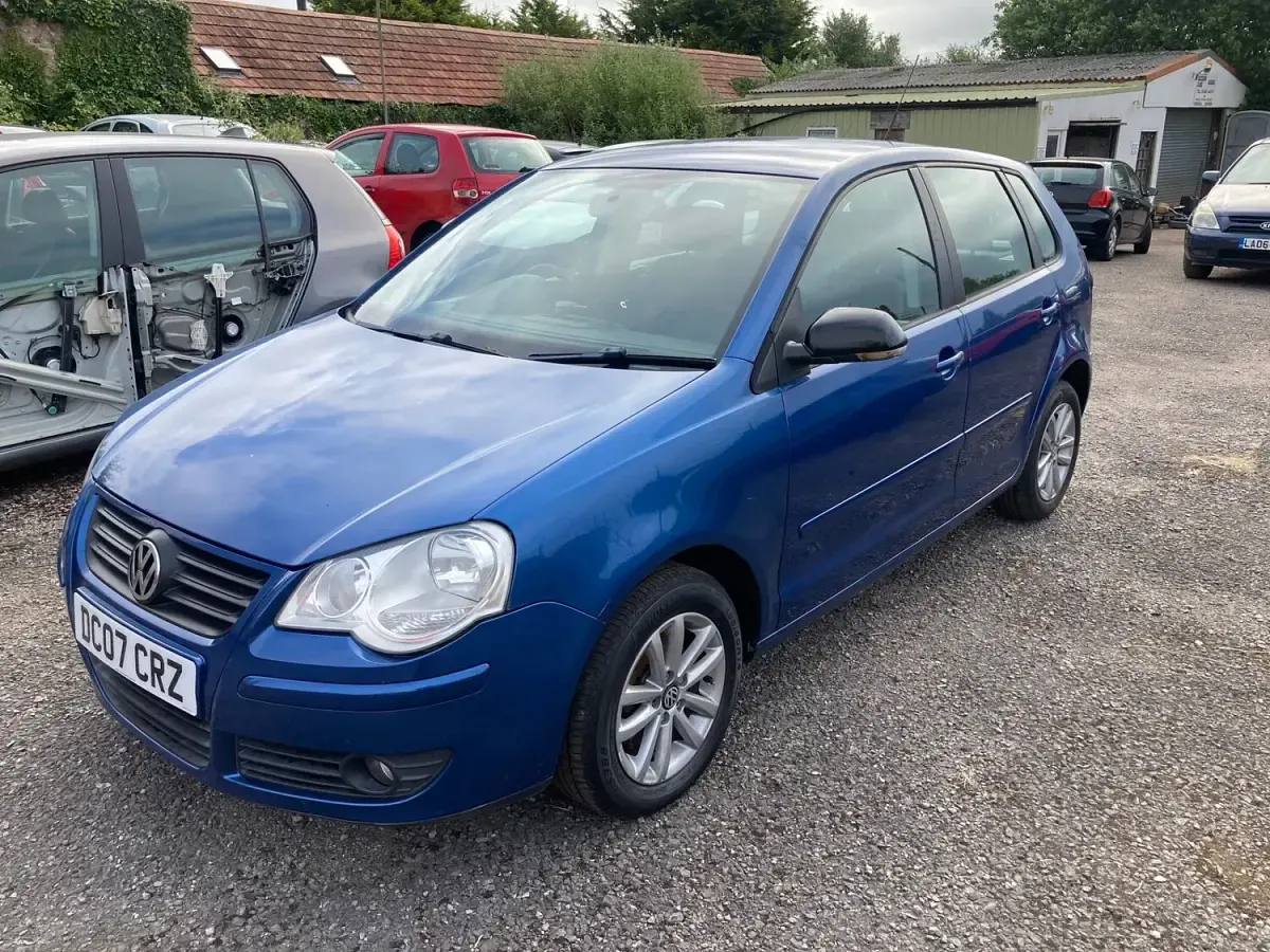 Used VW Polo S 80 HP (58 kW) 2007 Blue Hatchback