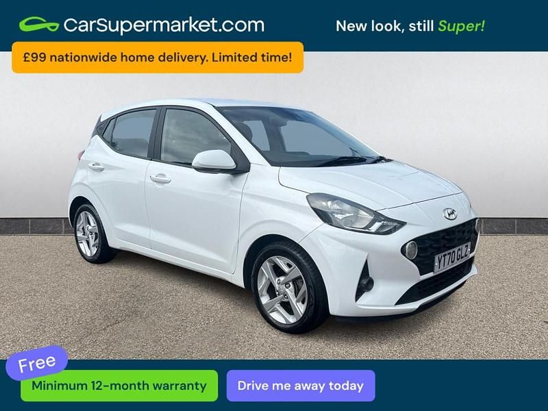 Used Hyundai i10 SE 136 HP (100 kW) 2020 White Hatchback