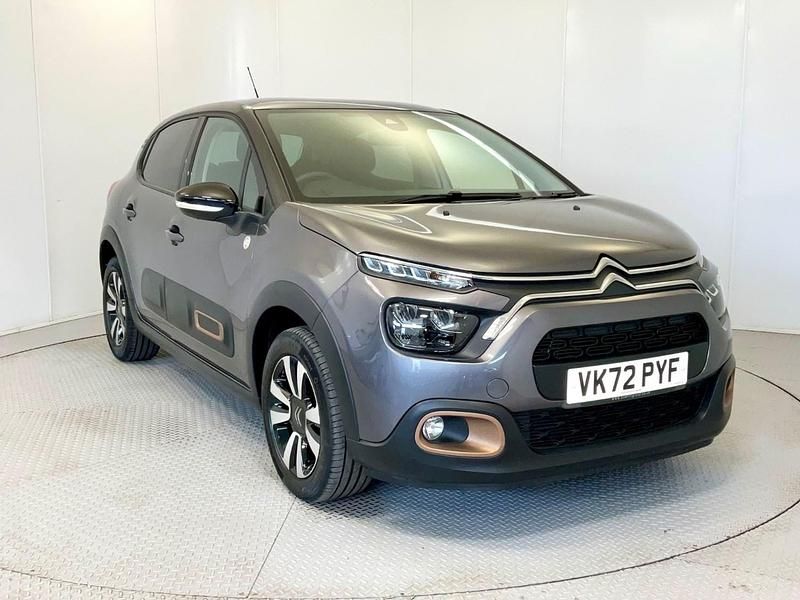 Grey Used 2022 Citroën C3 PureTech Hatchback | £11,295 (Fair price) - Image 1/4