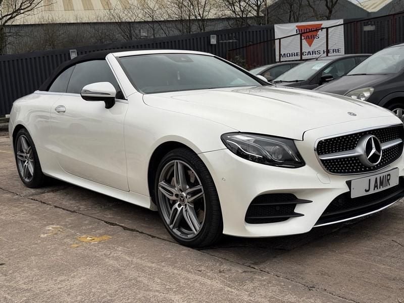 Used Mercedes E350 AMG Line Premium Plus 258 HP (189 kW) 2017 White Cabriolet