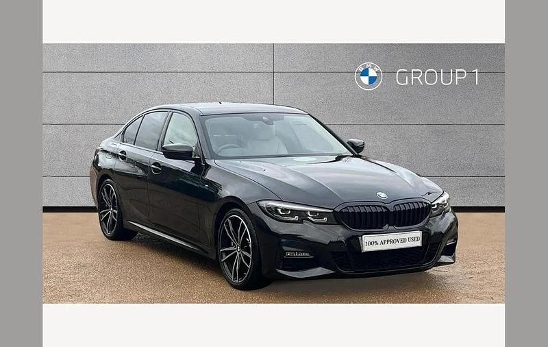Black Used 2022 BMW 330 M Sport Sedan | £34,995 - Image 1/4