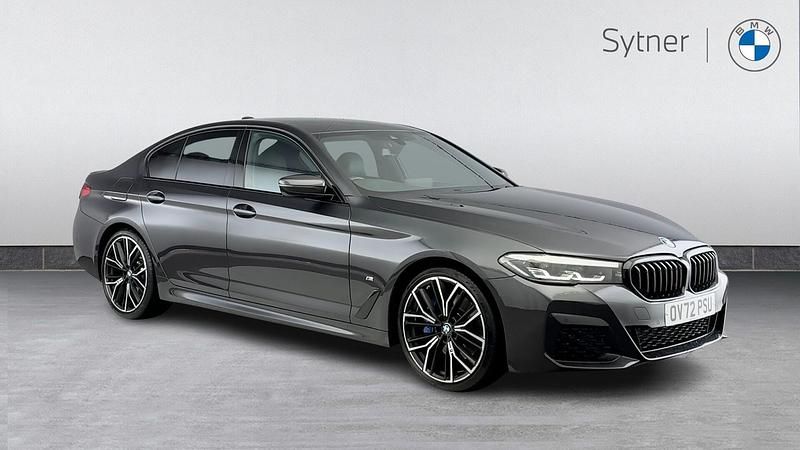 Grey Used 2022 BMW 520 M Sport | £28,000 (A bit pricey) - Image 1/4