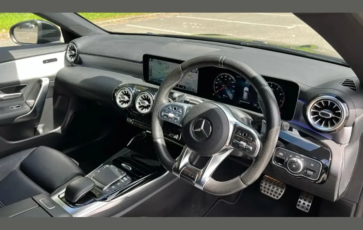 Used Mercedes CLA35 AMG Premium 301 HP (221 kW) 2020 Black Coupe