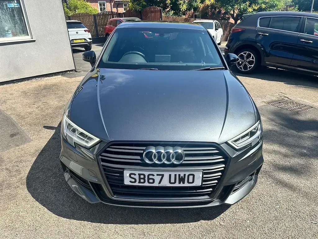 Used Audi A3 Sportback Black Edition 2018 Grey Hatchback
