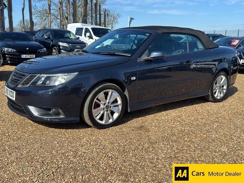 Used Saab 9-3 Cabriolet Linear 150 HP (110 kW) 2010 Blue Cabriolet