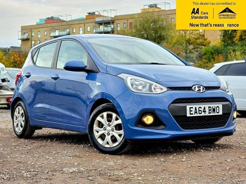 Blue Used 2014 Hyundai i10 SE Hatchback | £7,988 (Fair price) - Image 1/4