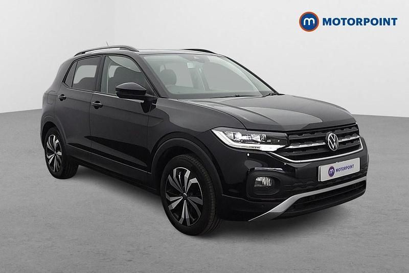 Used VW T-Cross Black Edition 95 HP (69 kW) 2023 Black SUV