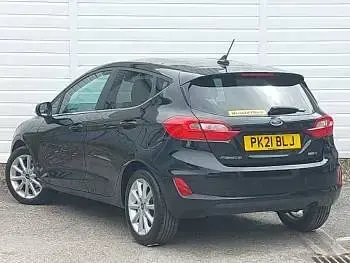 Używany Ford Fiesta Titanium 125 KM (91 kW) 2021 Czarny Hatchback