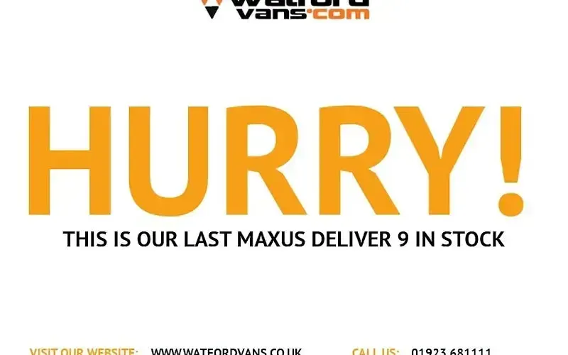 Used Maxus V90 150 HP (110 kW) 2024 Van