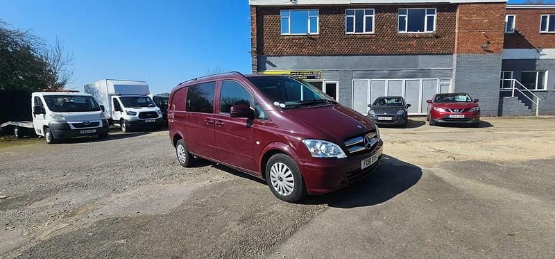 Used Mercedes Vito 163 HP (119 kW) 2011 Red Van