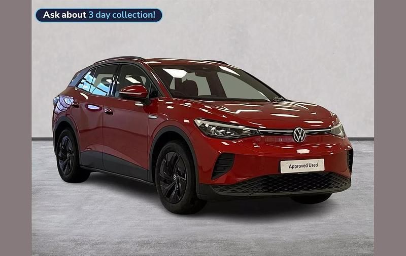 Red Used 2022 VW ID.4 Pure SUV | £17,883 (Fair price) - Image 1/4
