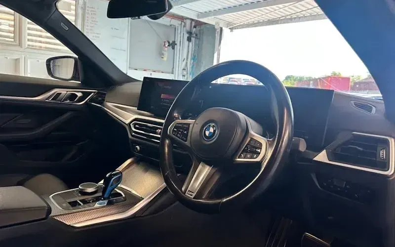 Used BMW i4 M Sport 250 kW (340 HP) 2022 Orange Sedan