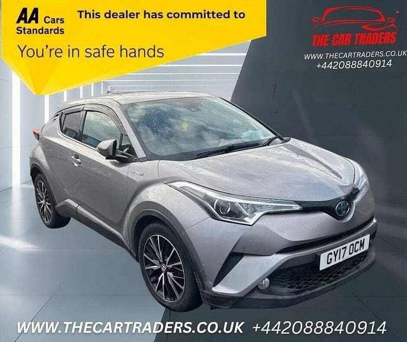 Silver Used 2017 Toyota C-HR SUV | £13,288 (Fair price) - Image 1/4