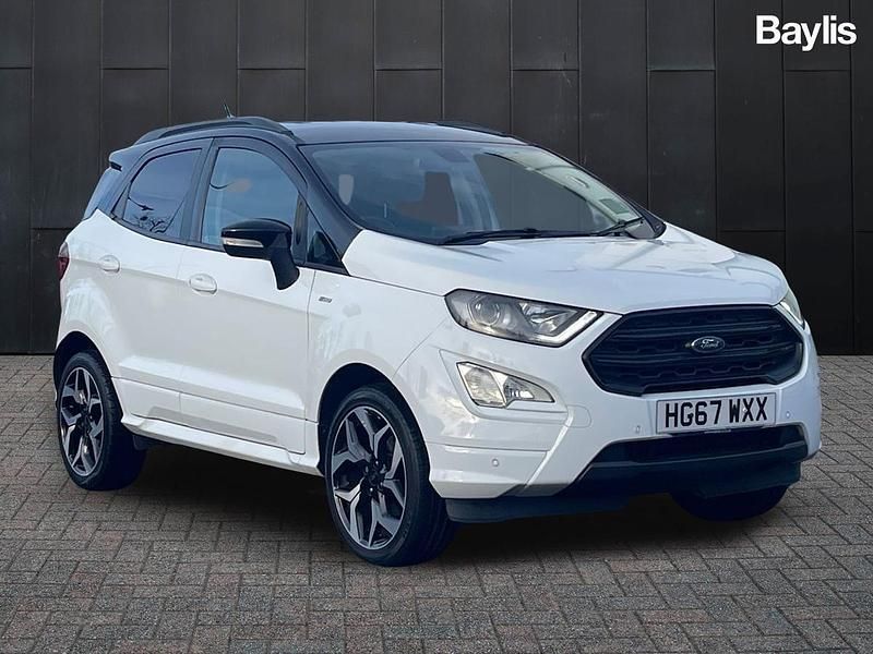White Used 2018 Ford Ecosport ST-Line SUV | £7,799 (Fair price) - Image 1/3