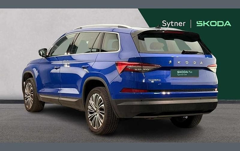 Used Skoda Kodiaq SE L Executive 150 HP (110 kW) 2023 Energy blue SUV