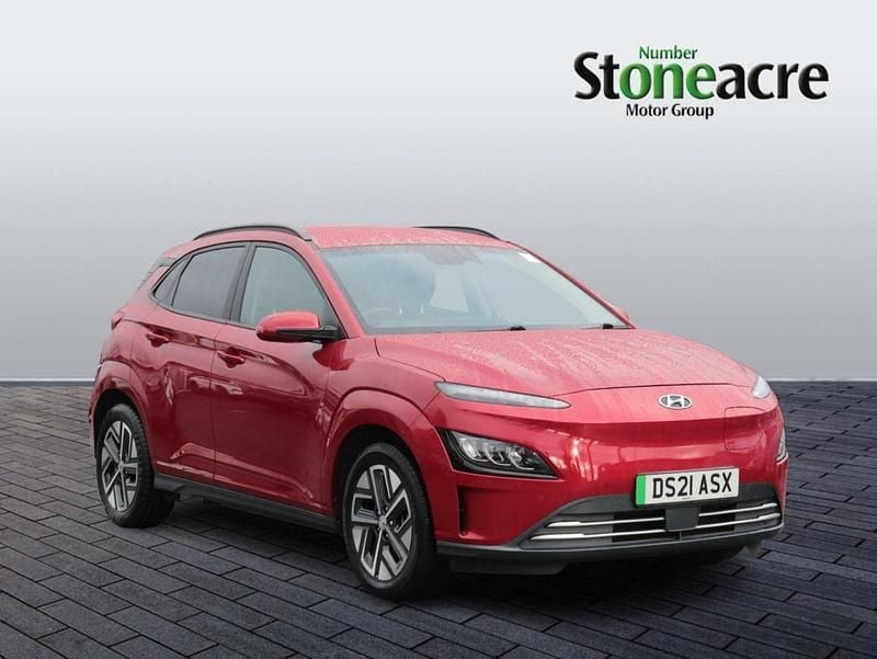 Used Hyundai Kona Premium 150 kW (204 HP) 2021 Red SUV