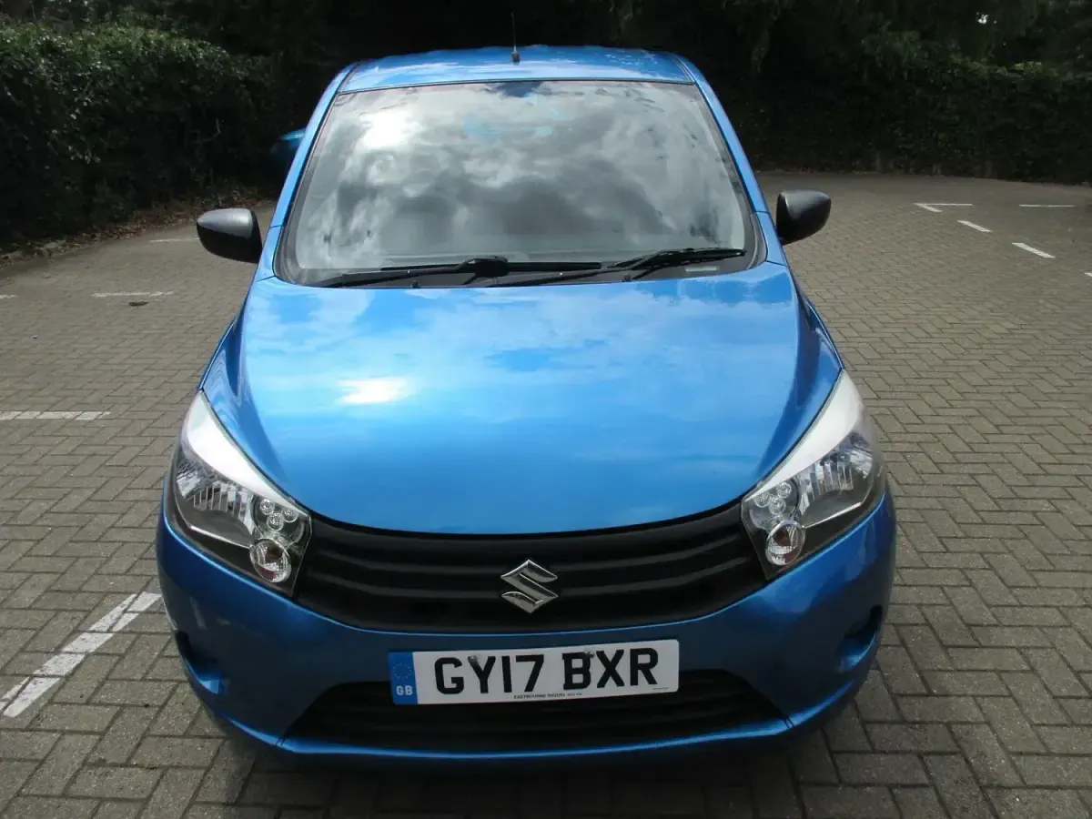 Used Suzuki Celerio SZ3 68 HP (50 kW) 2017 Blue Hatchback