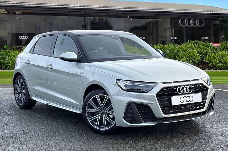 New Audi A1 Sportback S-Line 2026 Silver Hatchback