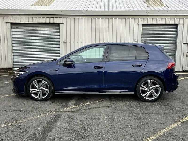 Used VW Golf VIII R-line 150 HP (110 kW) 2022 Blue Hatchback