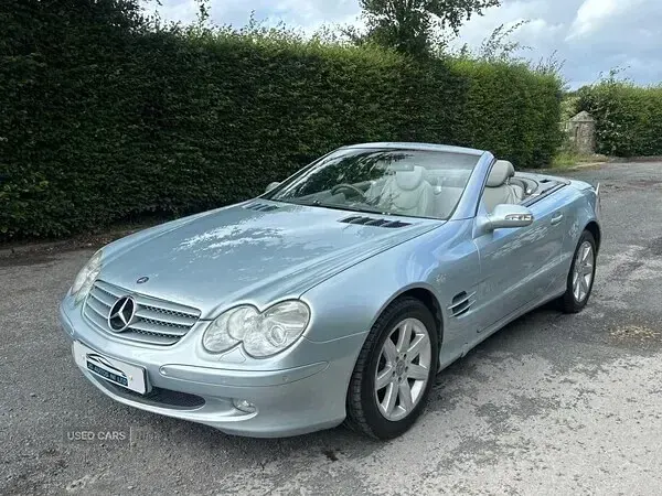Used Mercedes SL350 2003 Silver Cabriolet