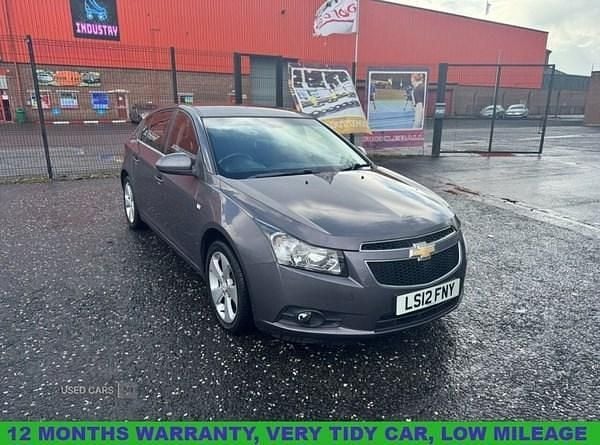 Grey Used 2012 Chevrolet Cruze LTZ Hatchback | £3,495 (Fair price) - Image 1/4