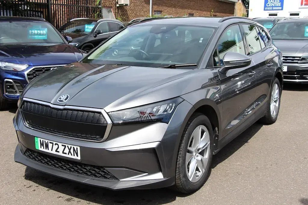 Used Skoda Enyaq iV ecoSuite 131 kW (179 HP) 2023 Grey SUV