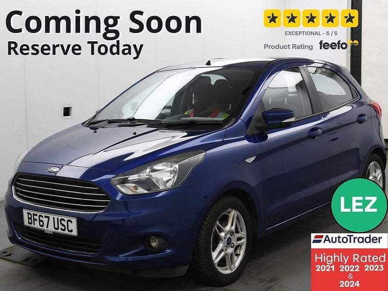 Blue Used 2017 Ford Ka Plus Zetec Hatchback | £6,795 (Fair price) - Image 1/3