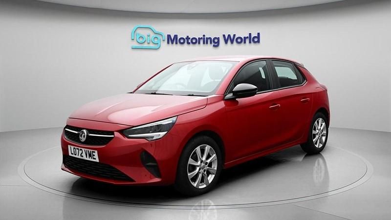 Used Vauxhall Corsa Design Edition 75 HP (55 kW) 2022 Red Hatchback