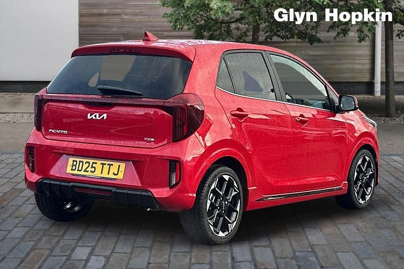 New Kia Picanto GT-Line S 77 HP (56 kW) 2025 Red Hatchback