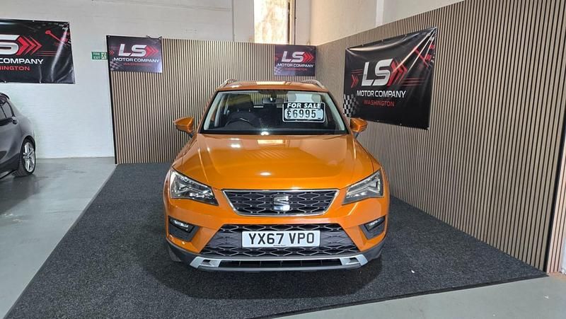 Second-hand Seat Ateca Ecomotive 115 CP (84 kW) 2017 Portocaliu SUV
