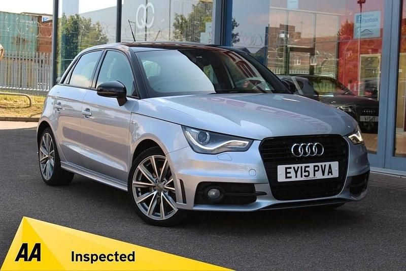 Silver Used 2015 Audi A1 Sportback S-Line Hatchback | £8,495 (Fair price) - Image 1/4