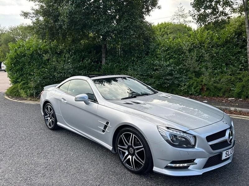 Used Mercedes SL500 2013 Silver Cabriolet