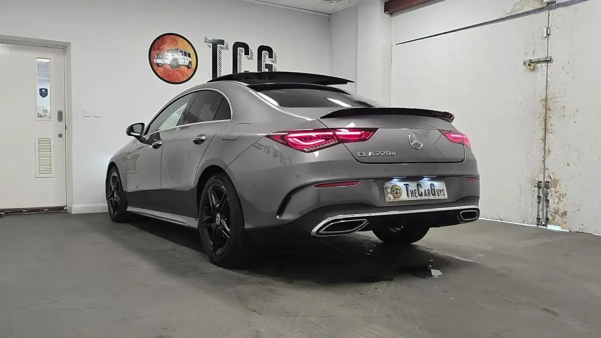 Used Mercedes CLA220 AMG Line Premium Plus 190 HP (139 kW) 2020 Grey Coupe