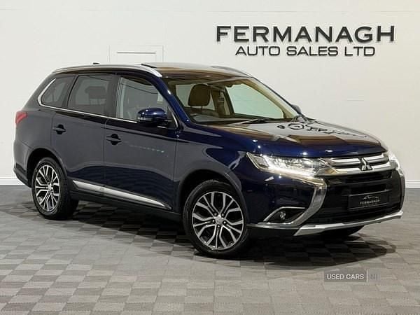 Used Mitsubishi Outlander 2017 Blue SUV