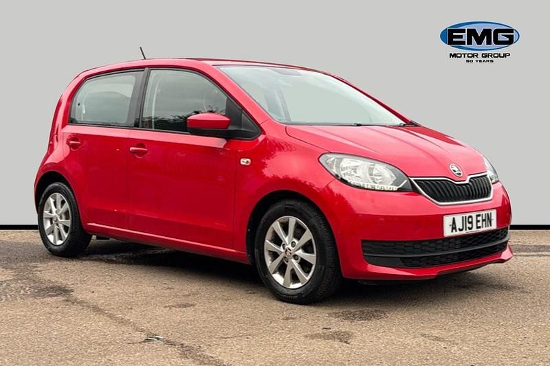Used Skoda Citigo SE 60 HP (44 kW) 2019 Red Hatchback