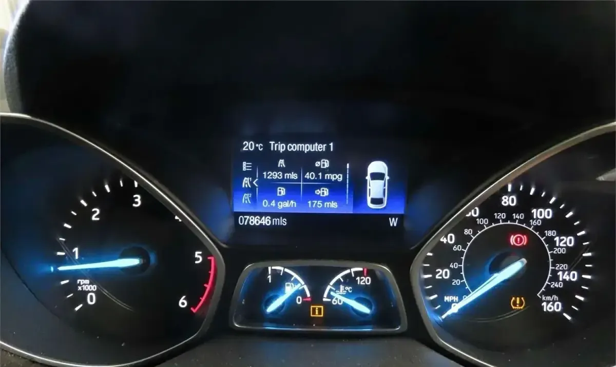 Used Ford Kuga Titanium 150 HP (110 kW) 2019 Blue SUV