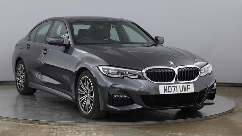 Mineral grey metallic Used 2022 BMW 320 M Sport Sedan | £26,421 (Fair price) - Image 1/4